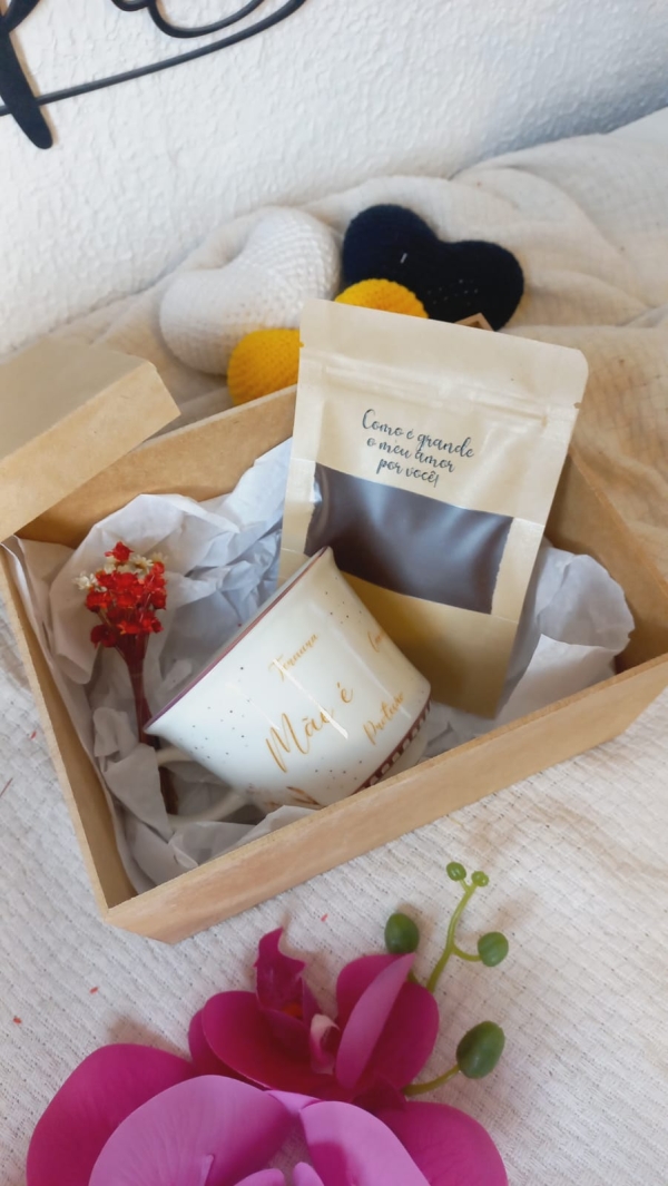 Kit Dia das Mães/Xícara Perla