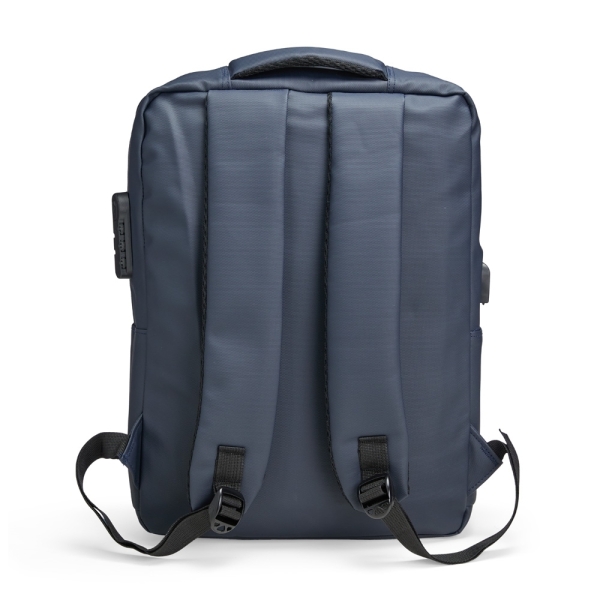 Mochila PU Impermeável Antifurto 22L 08156 - Image 4